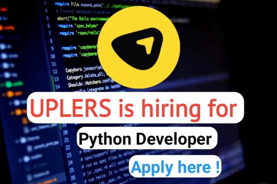 Python Web Developer: Uplers is hiring! Apply Here Now