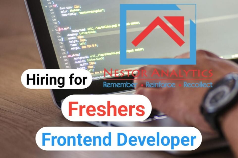 Job For Fresher Frontend Dev. (HTML, CSS, and JavaScript)