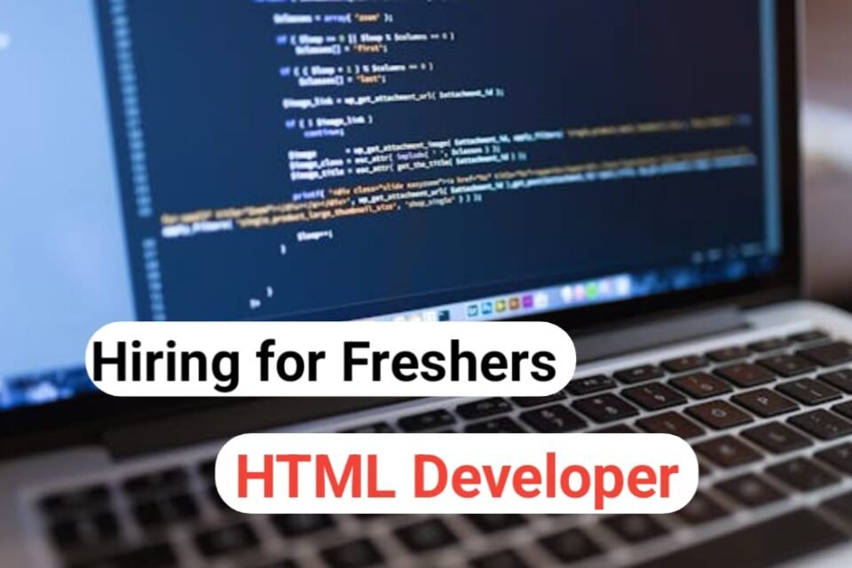 Hiring for Fresh HTML Developer ! Health Click Away 0 EX.